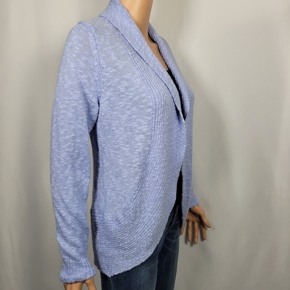 Kenneth Cole NY Womens Light Blue Sweater in a Size Medium - Picture 5 of 13